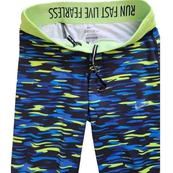 Nike Relay Dri Fit Running Crop Leggings Size XS - Picture 3 of 10